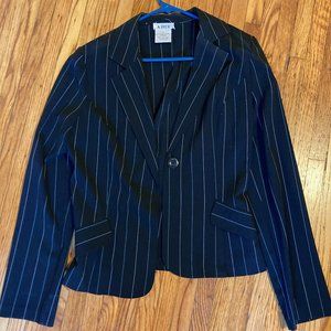 Black Pinstripe A. Byer Suit